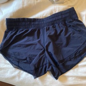 Lululemon Navy Running Shorts